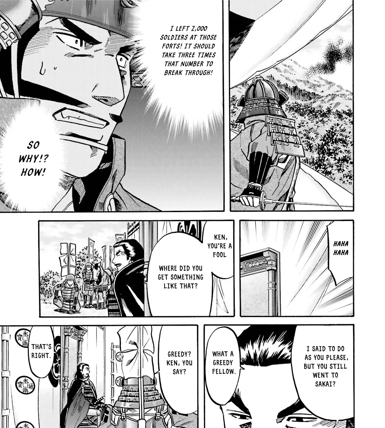Nobunaga no Chef Zinmanga X Chapter 129 Page 34
