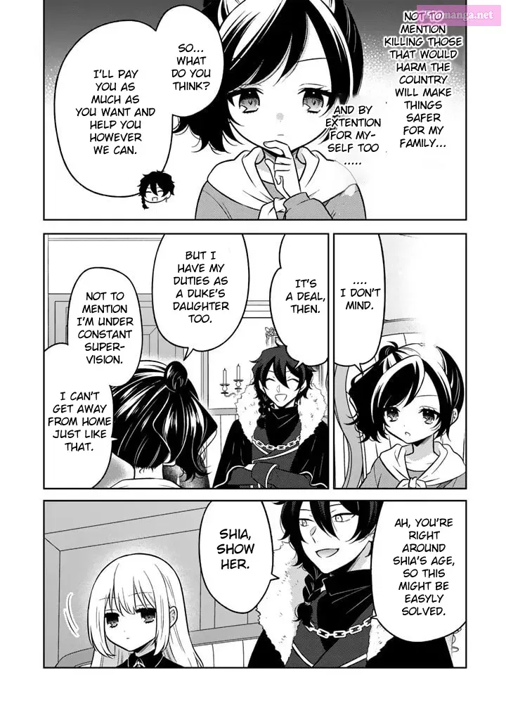 Moto Ansatsusha, Tensei Shite Kizoku no Reijou ni Narimashita Zinmanga X Chapter 2.1 Page 3