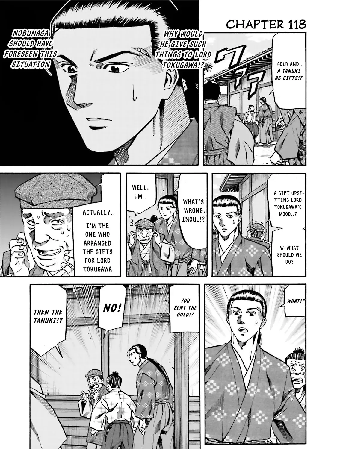 Nobunaga no Chef Zinmanga X Chapter 118 Page 1