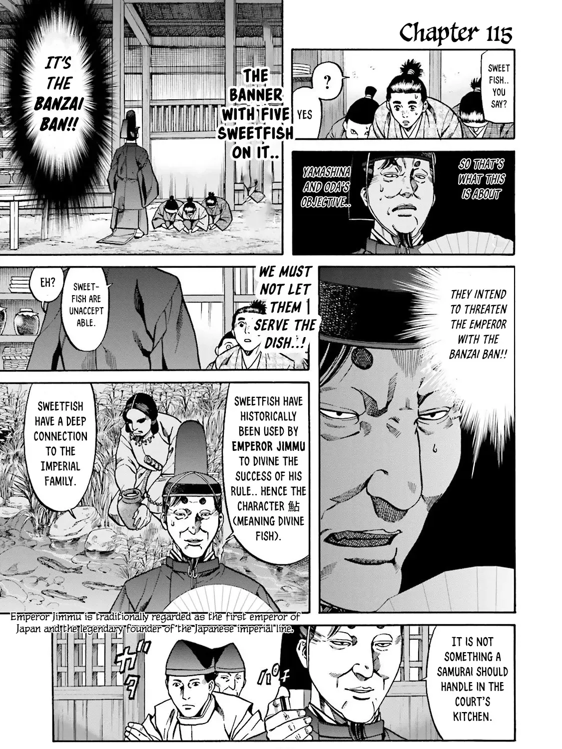Nobunaga no Chef Zinmanga X Chapter 115 Page 2