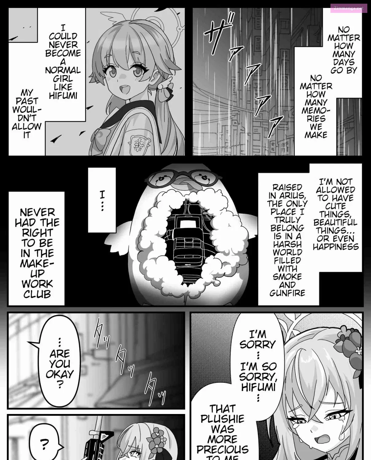 Blue Archive x Kamen Rider Decade - Story of Tsukasa Kadoya Sensei in Schale (Doujinshi) Zinmanga X Chapter 15 Page 1