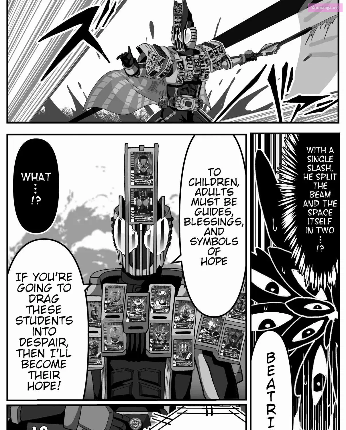 Blue Archive x Kamen Rider Decade - Story of Tsukasa Kadoya Sensei in Schale (Doujinshi) Zinmanga X Chapter 13 Page 3