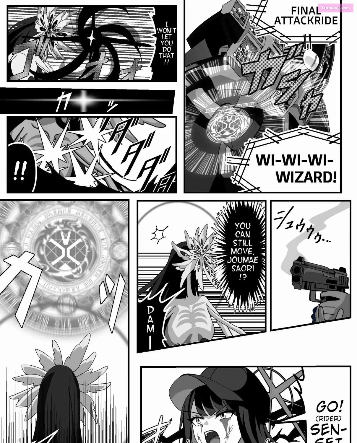 Blue Archive x Kamen Rider Decade - Story of Tsukasa Kadoya Sensei in Schale (Doujinshi) Zinmanga X Chapter 13 Page 7