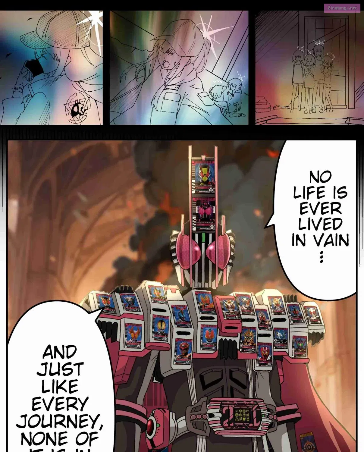 Blue Archive x Kamen Rider Decade - Story of Tsukasa Kadoya Sensei in Schale (Doujinshi) Zinmanga X Chapter 13 Page 13
