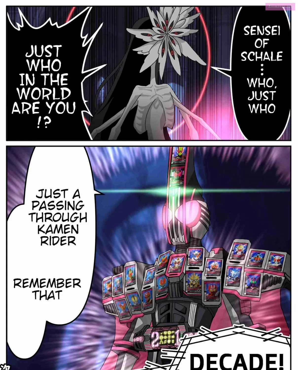 Blue Archive x Kamen Rider Decade - Story of Tsukasa Kadoya Sensei in Schale (Doujinshi) Zinmanga X Chapter 12 Page 11
