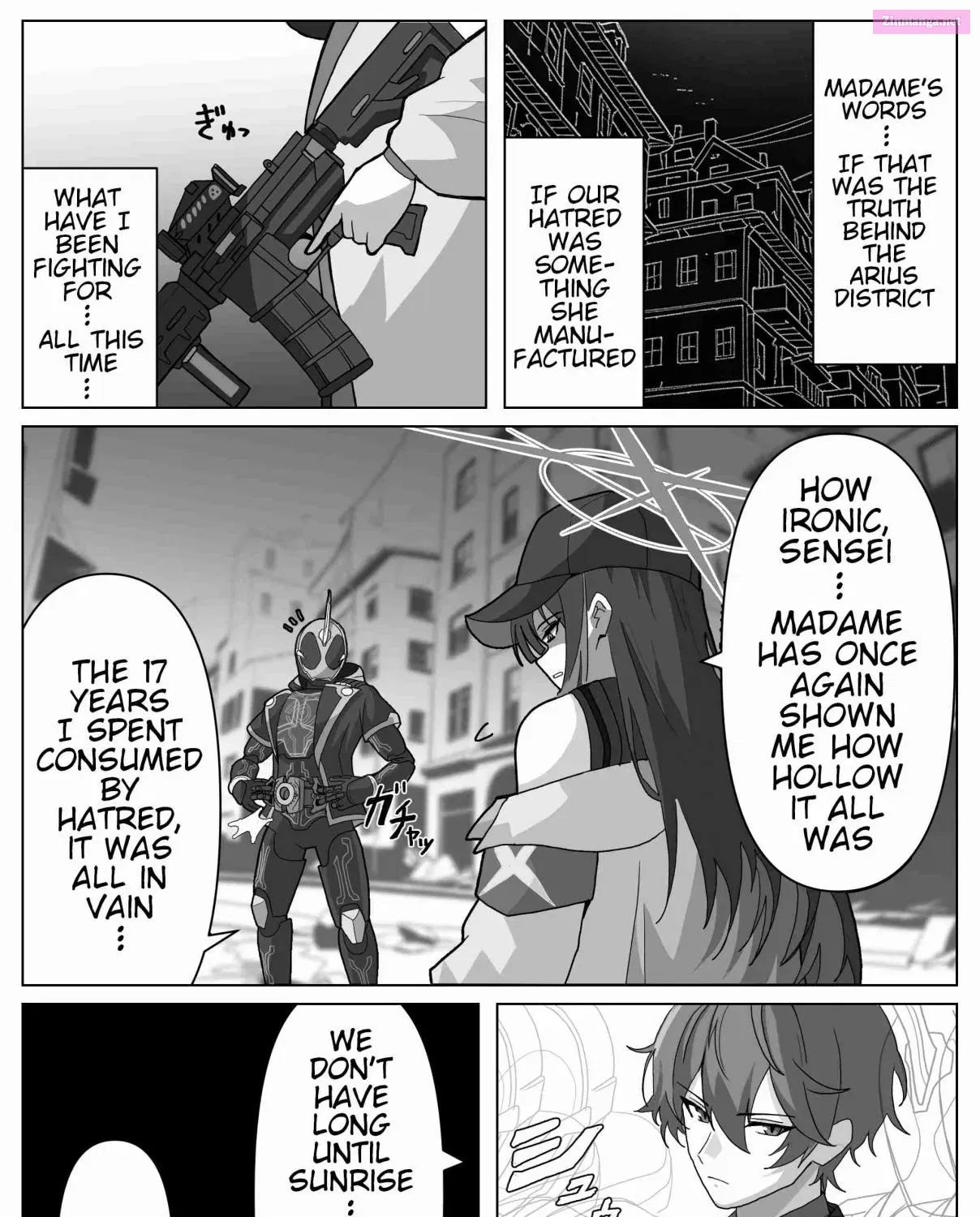 Blue Archive x Kamen Rider Decade - Story of Tsukasa Kadoya Sensei in Schale (Doujinshi) Zinmanga X Chapter 11 Page 5