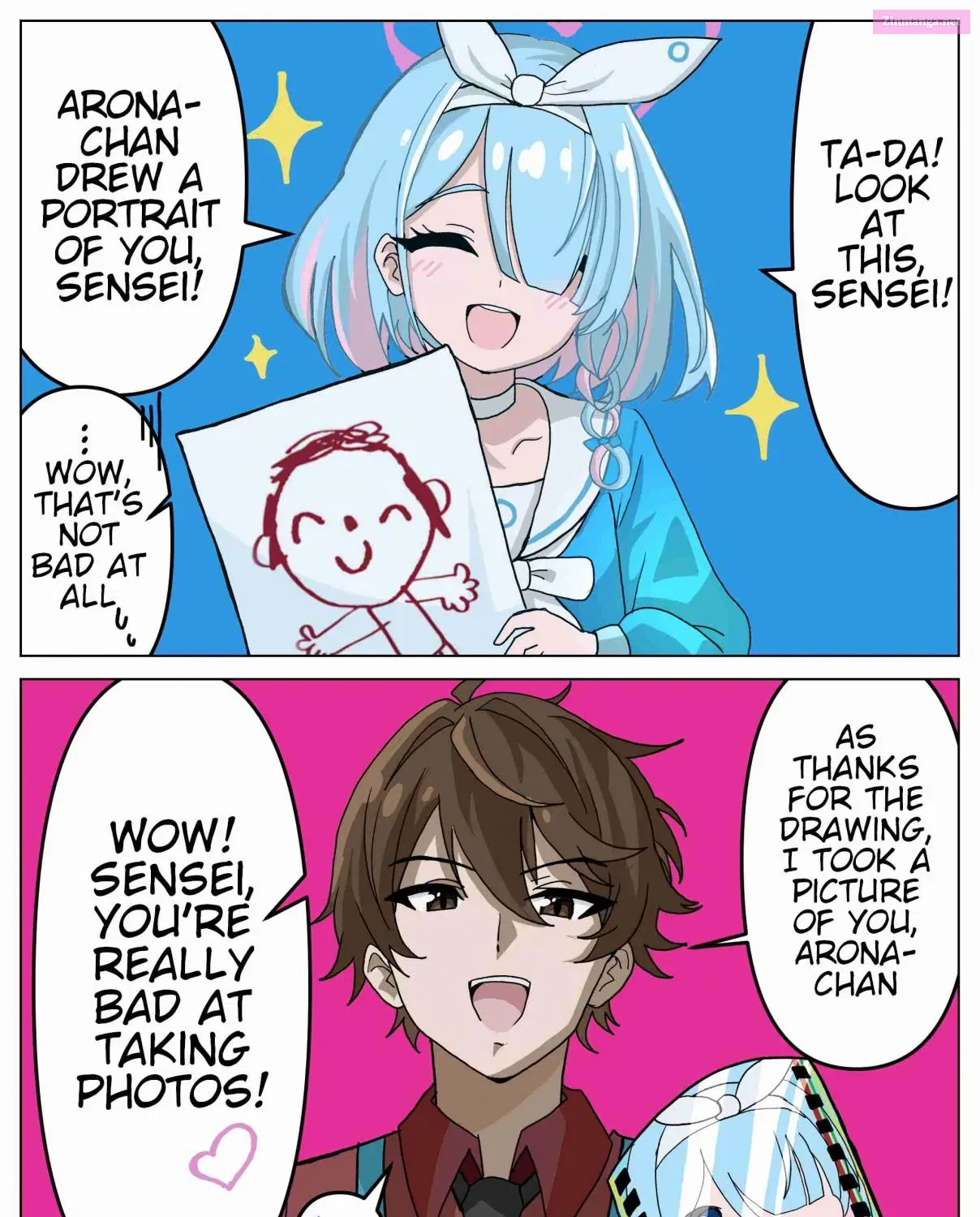 Blue Archive x Kamen Rider Decade - Story of Tsukasa Kadoya Sensei in Schale (Doujinshi) Zinmanga X Chapter 10 Page 1