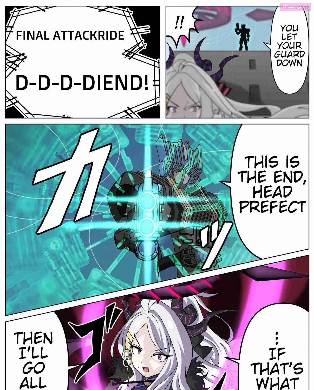 Blue Archive x Kamen Rider Decade - Story of Tsukasa Kadoya Sensei in Schale (Doujinshi) Zinmanga X Chapter 7 Page 3