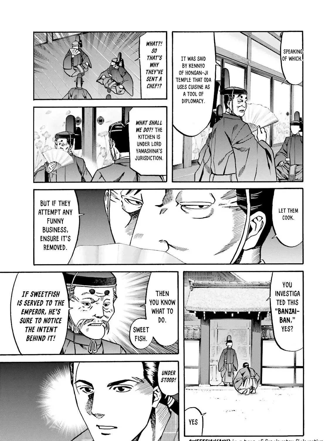 Nobunaga no Chef Zinmanga X Chapter 114 Page 37
