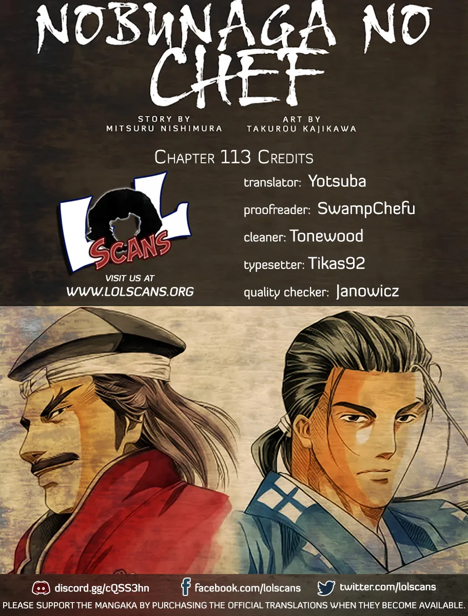 Nobunaga no Chef Zinmanga X Chapter 113 Page 2