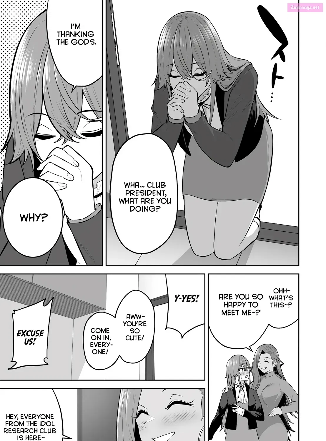 Imaizumi Brings All the Gals to His House Zinmanga X Chapter 32 Page 17