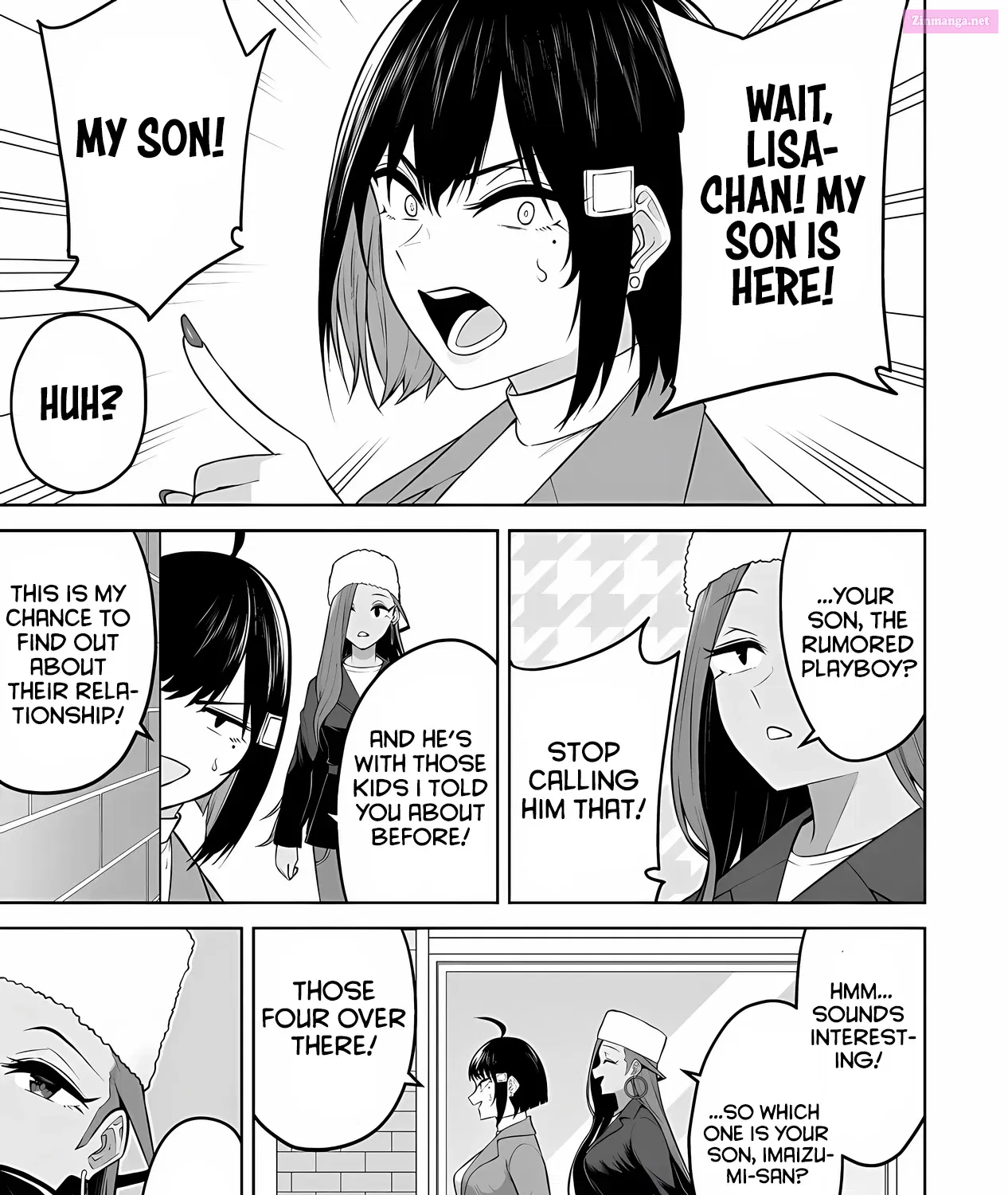 Imaizumi Brings All the Gals to His House Zinmanga X Chapter 28 Page 15