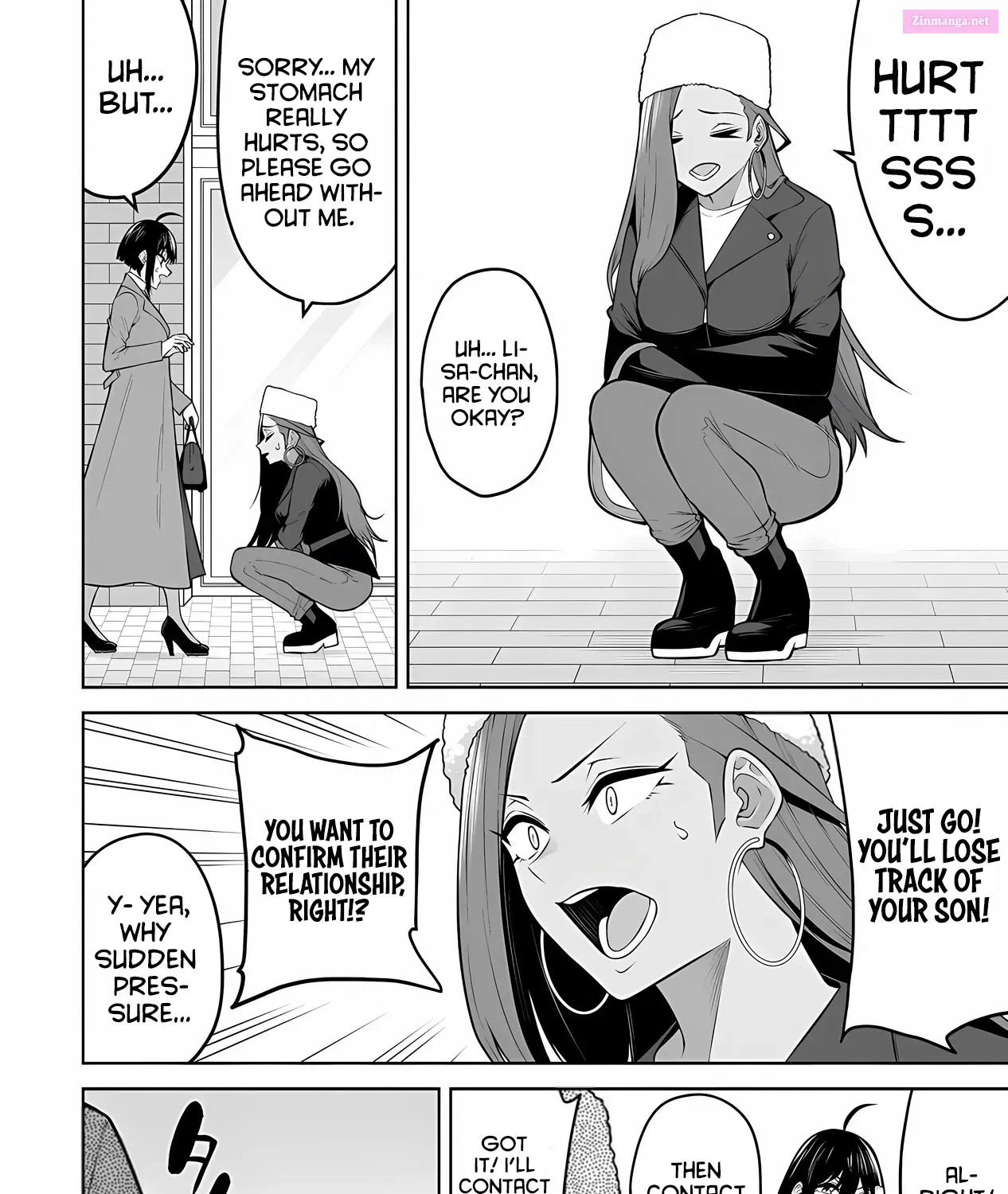 Imaizumi Brings All the Gals to His House Zinmanga X Chapter 28 Page 21