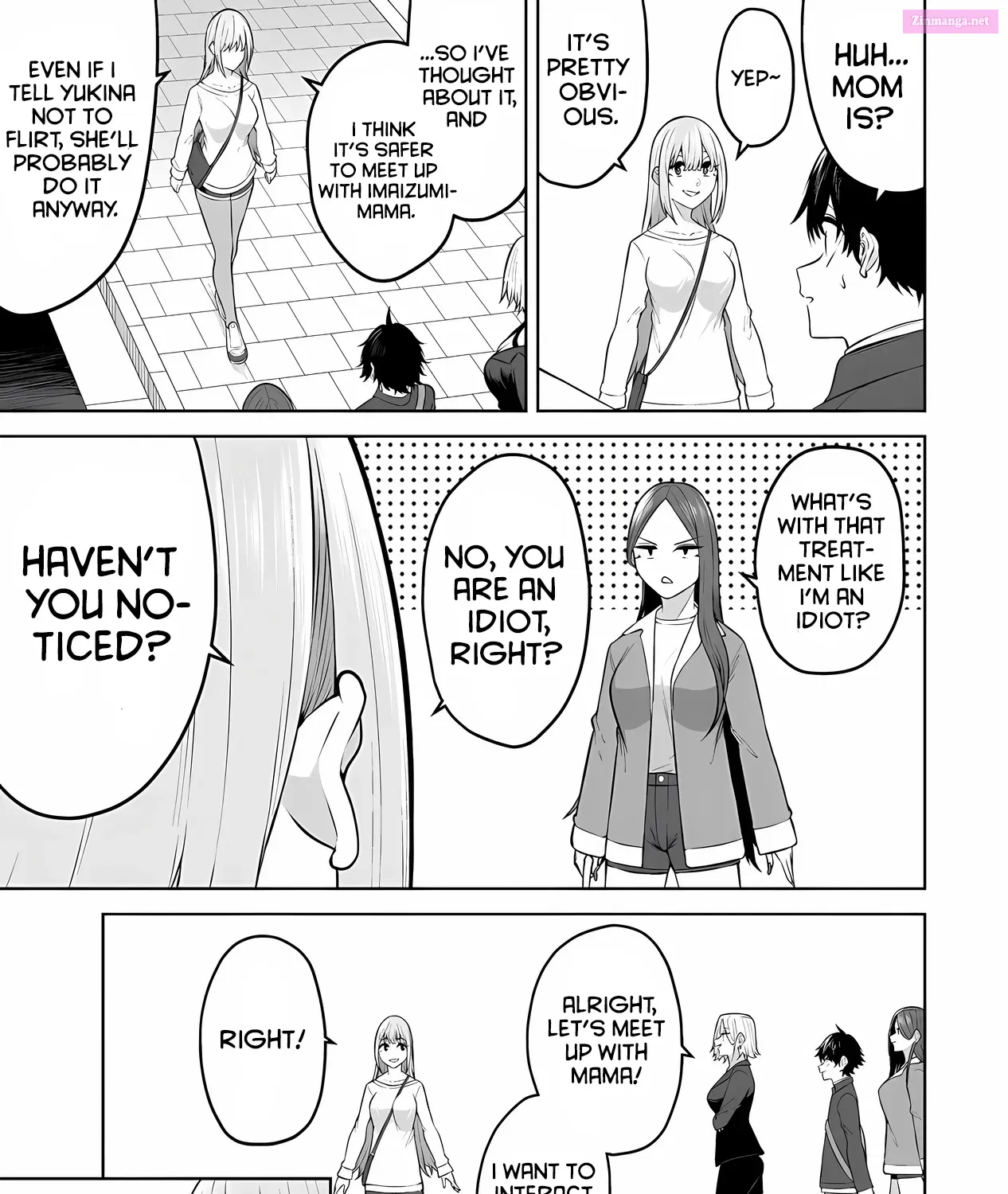 Imaizumi Brings All the Gals to His House Zinmanga X Chapter 28 Page 31