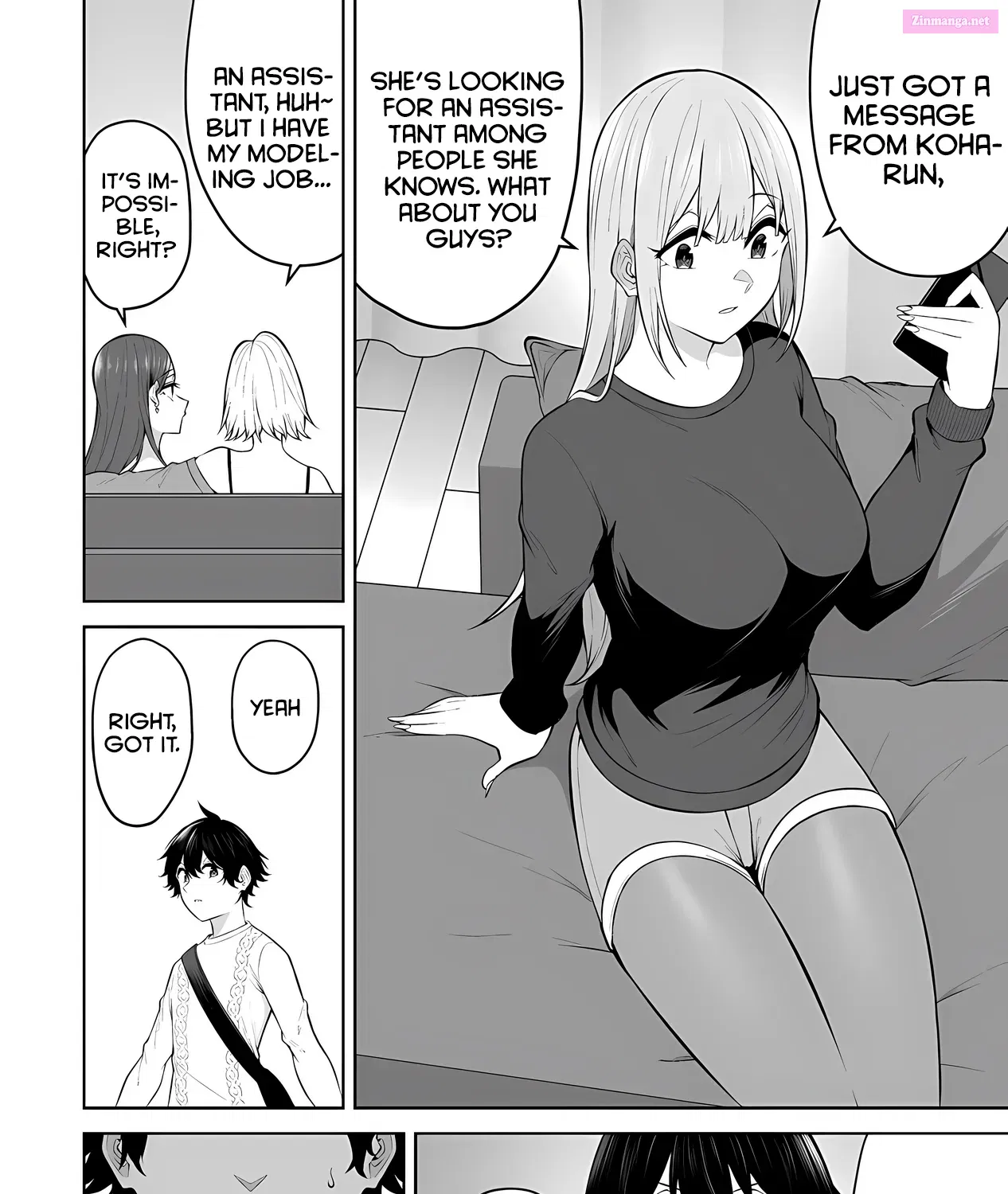Imaizumi Brings All the Gals to His House Zinmanga X Chapter 26 Page 9