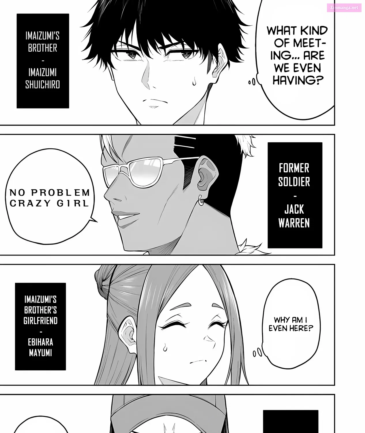 Imaizumi Brings All the Gals to His House Zinmanga X Chapter 25 Page 41