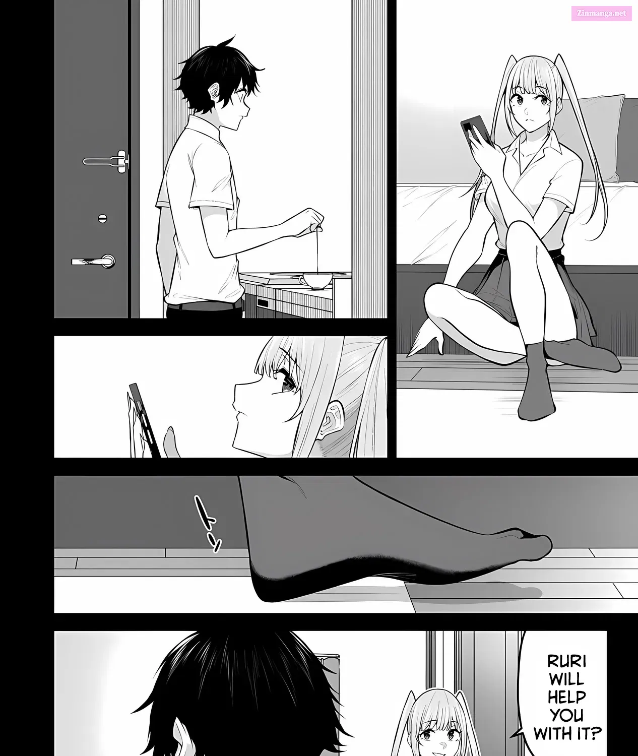 Imaizumi Brings All the Gals to His House Zinmanga X Chapter 22 Page 35