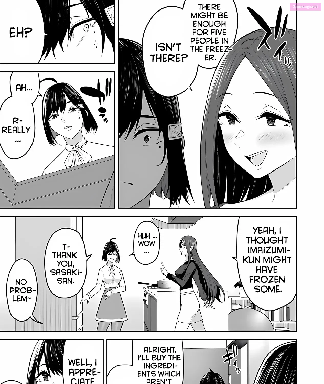 Imaizumi Brings All the Gals to His House Zinmanga X Chapter 21 Page 41