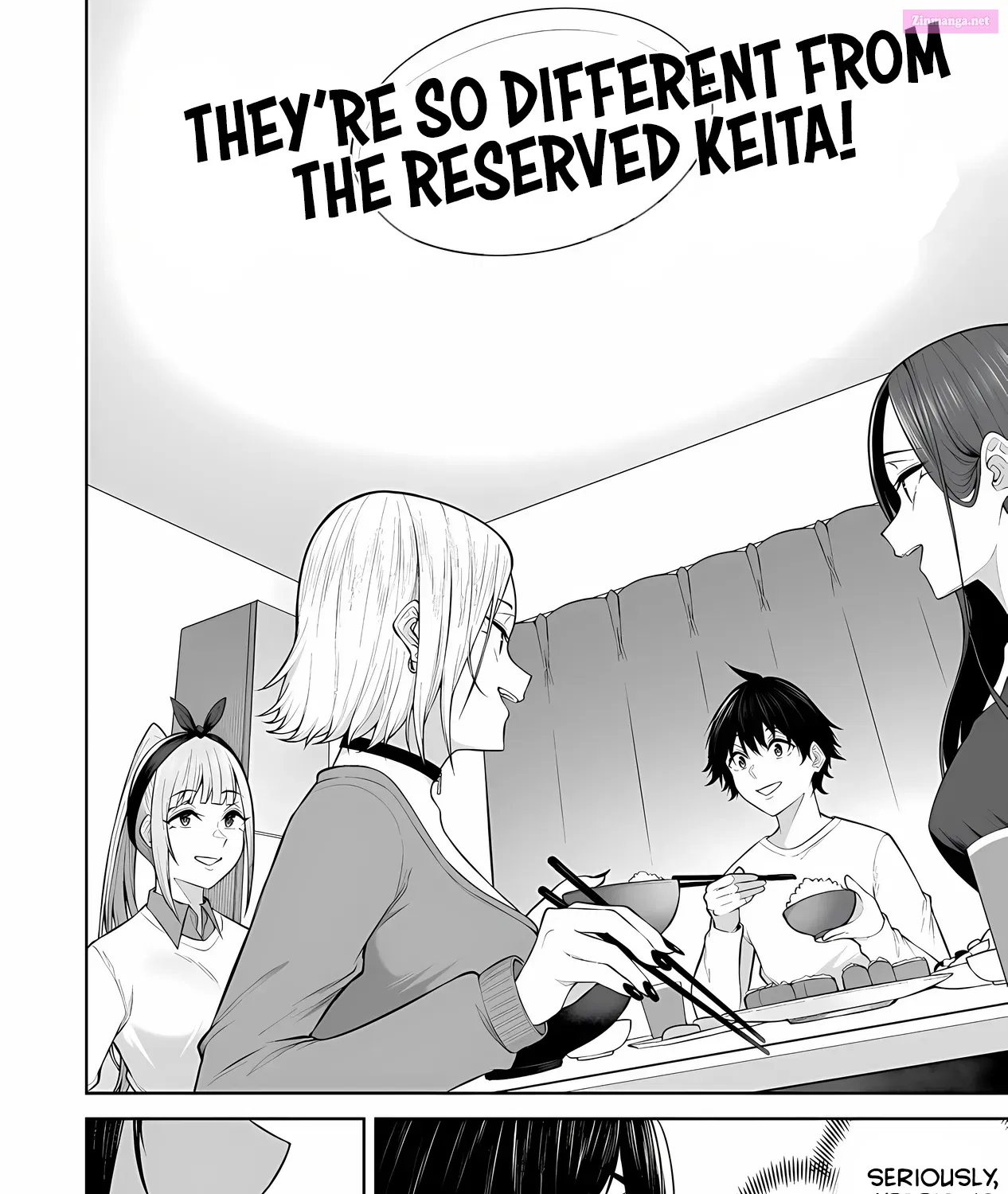 Imaizumi Brings All the Gals to His House Zinmanga X Chapter 21 Page 47