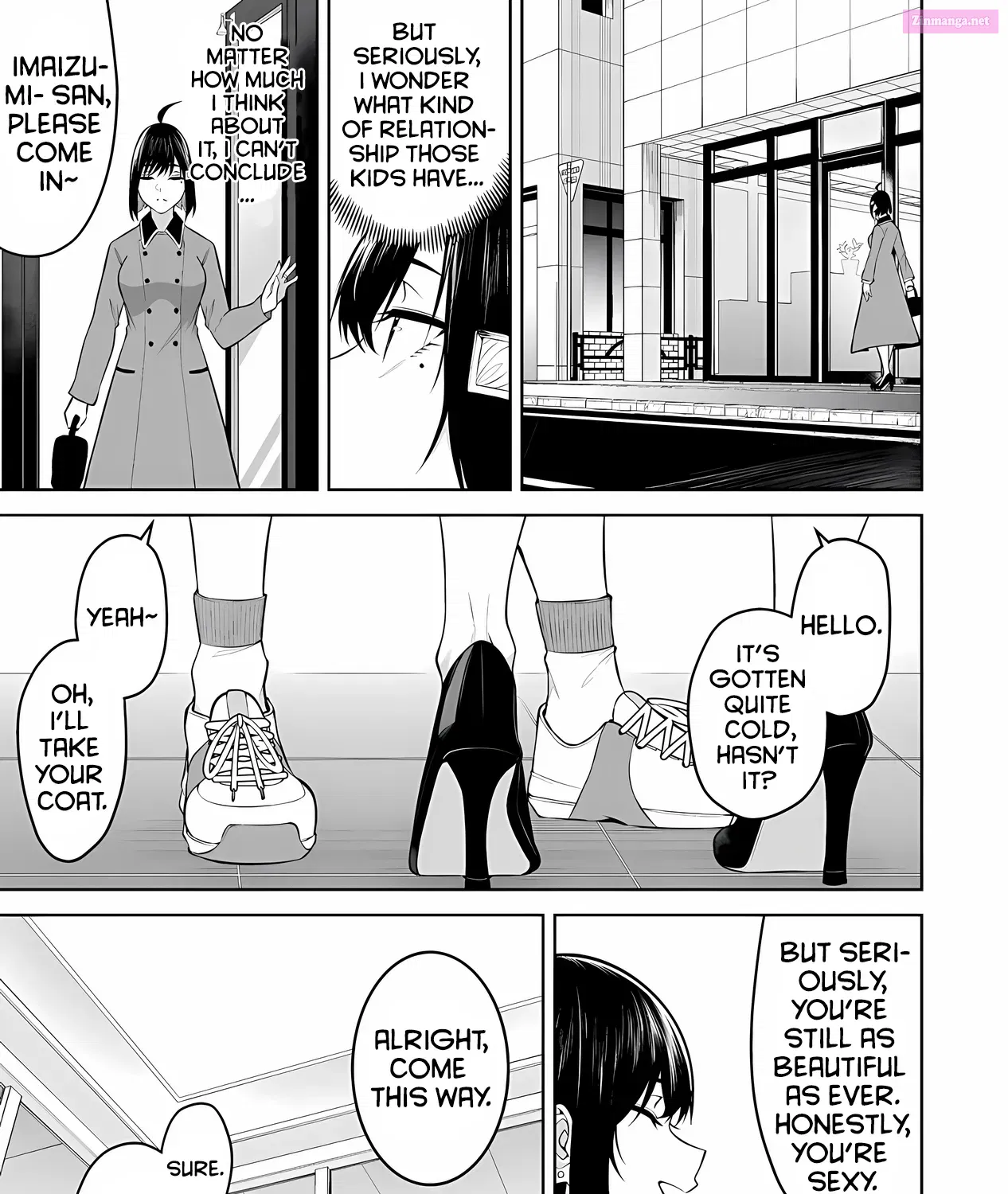 Imaizumi Brings All the Gals to His House Zinmanga X Chapter 21 Page 57