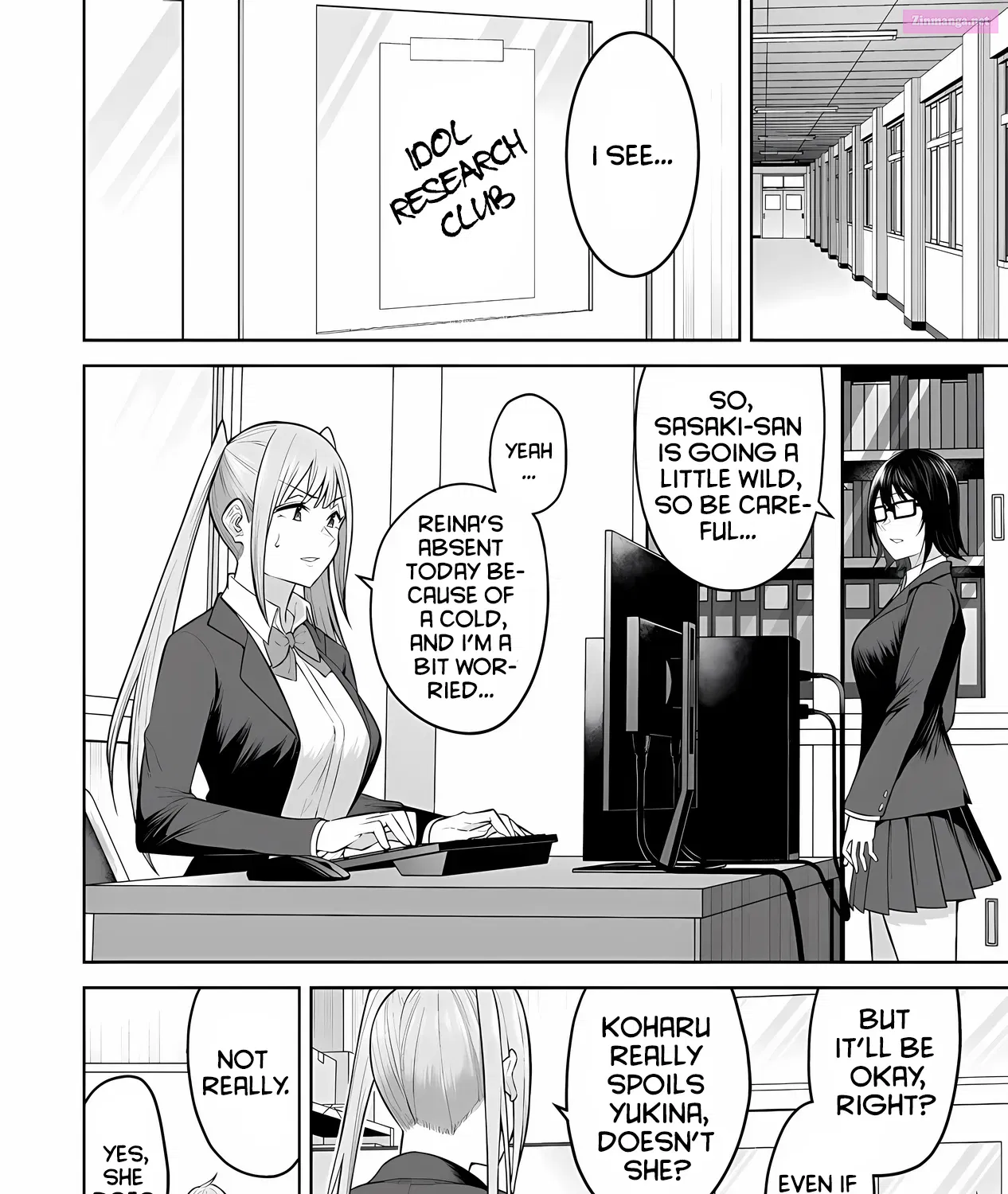 Imaizumi Brings All the Gals to His House Zinmanga X Chapter 18 Page 9