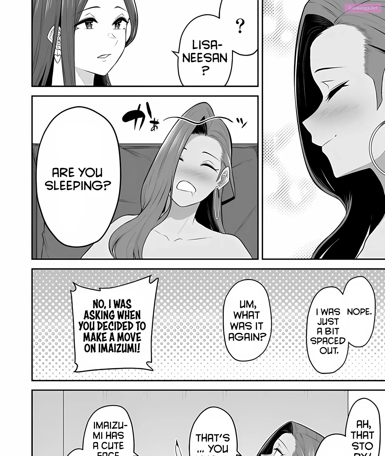 Imaizumi Brings All the Gals to His House Zinmanga X Chapter 16 Page 45