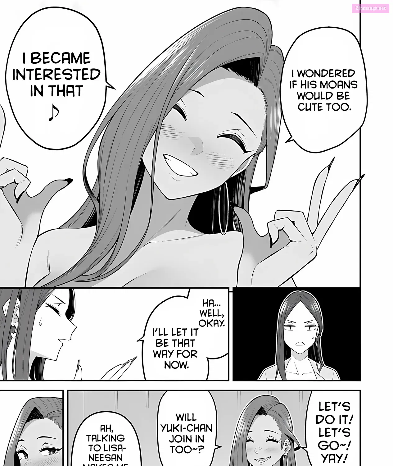 Imaizumi Brings All the Gals to His House Zinmanga X Chapter 16 Page 47