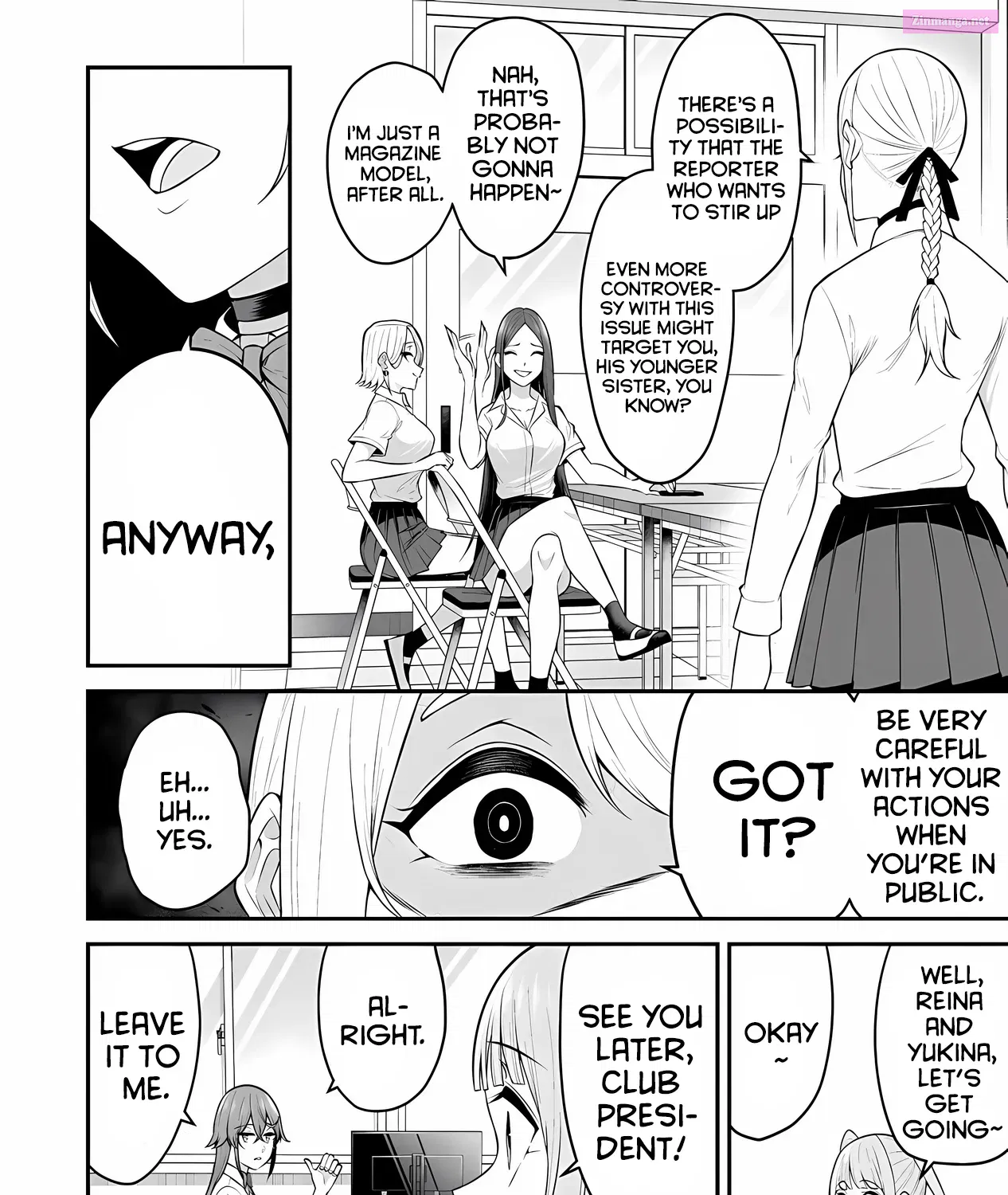 Imaizumi Brings All the Gals to His House Zinmanga X Chapter 13 Page 9