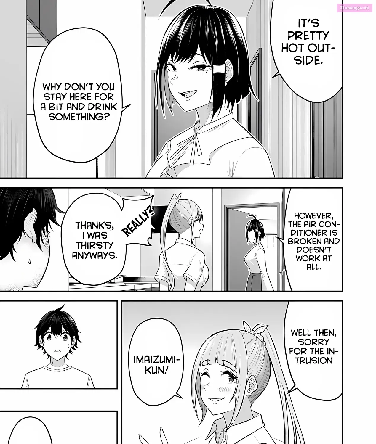 Imaizumi Brings All the Gals to His House Zinmanga X Chapter 11 Page 43