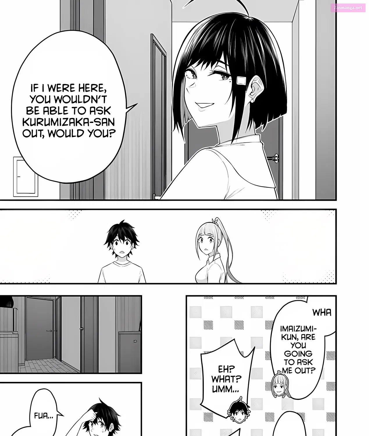 Imaizumi Brings All the Gals to His House Zinmanga X Chapter 11 Page 55