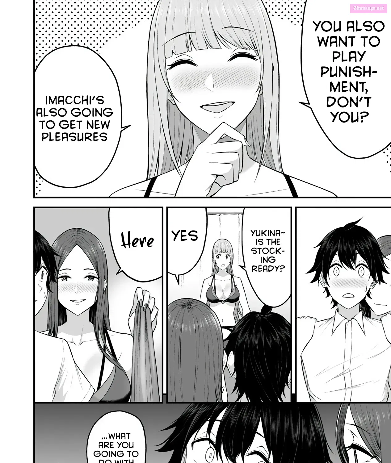 Imaizumi Brings All the Gals to His House Zinmanga X Chapter 4 Page 17