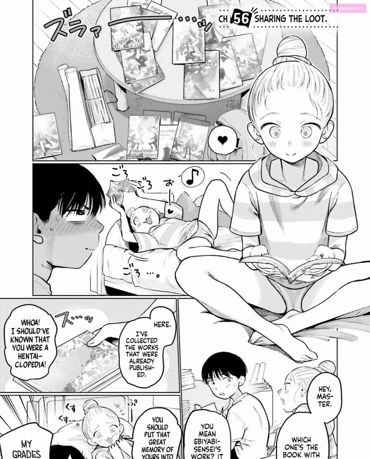 Sasha-chan to Classmate Otaku-kun Zinmanga X Chapter 56 Page 1