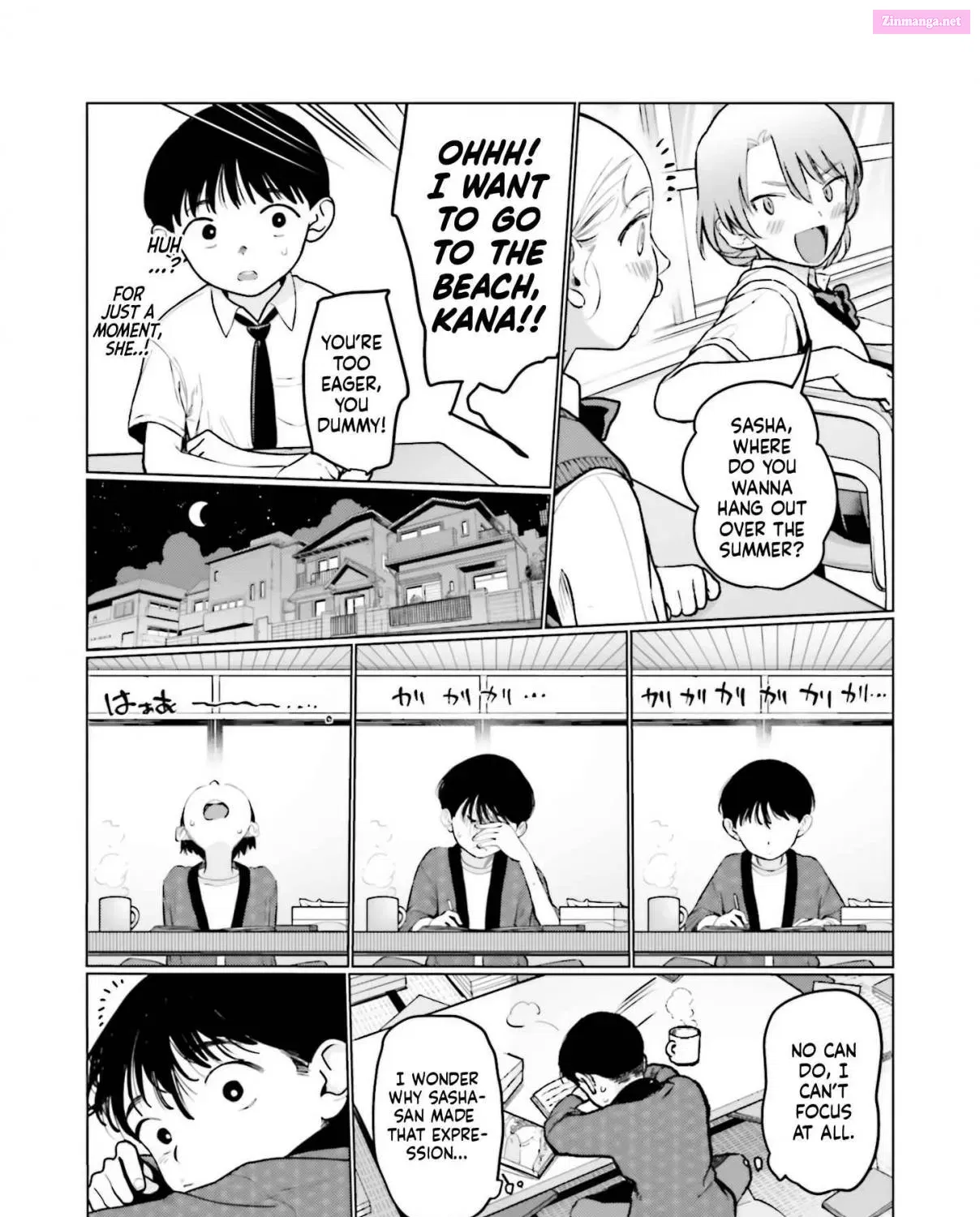 Sasha-chan to Classmate Otaku-kun Zinmanga X Chapter 48 Page 3