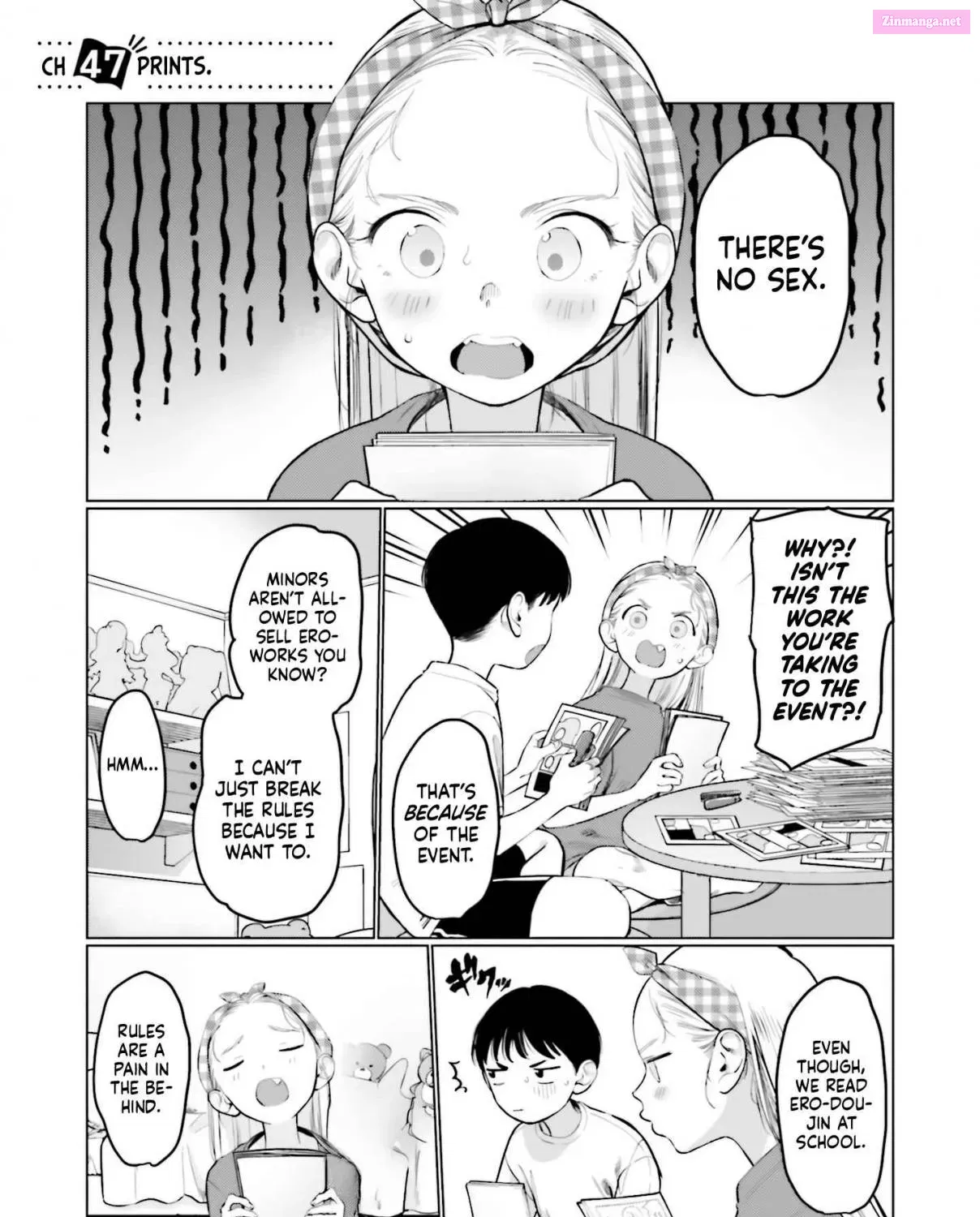Sasha-chan to Classmate Otaku-kun Zinmanga X Chapter 47 Page 1