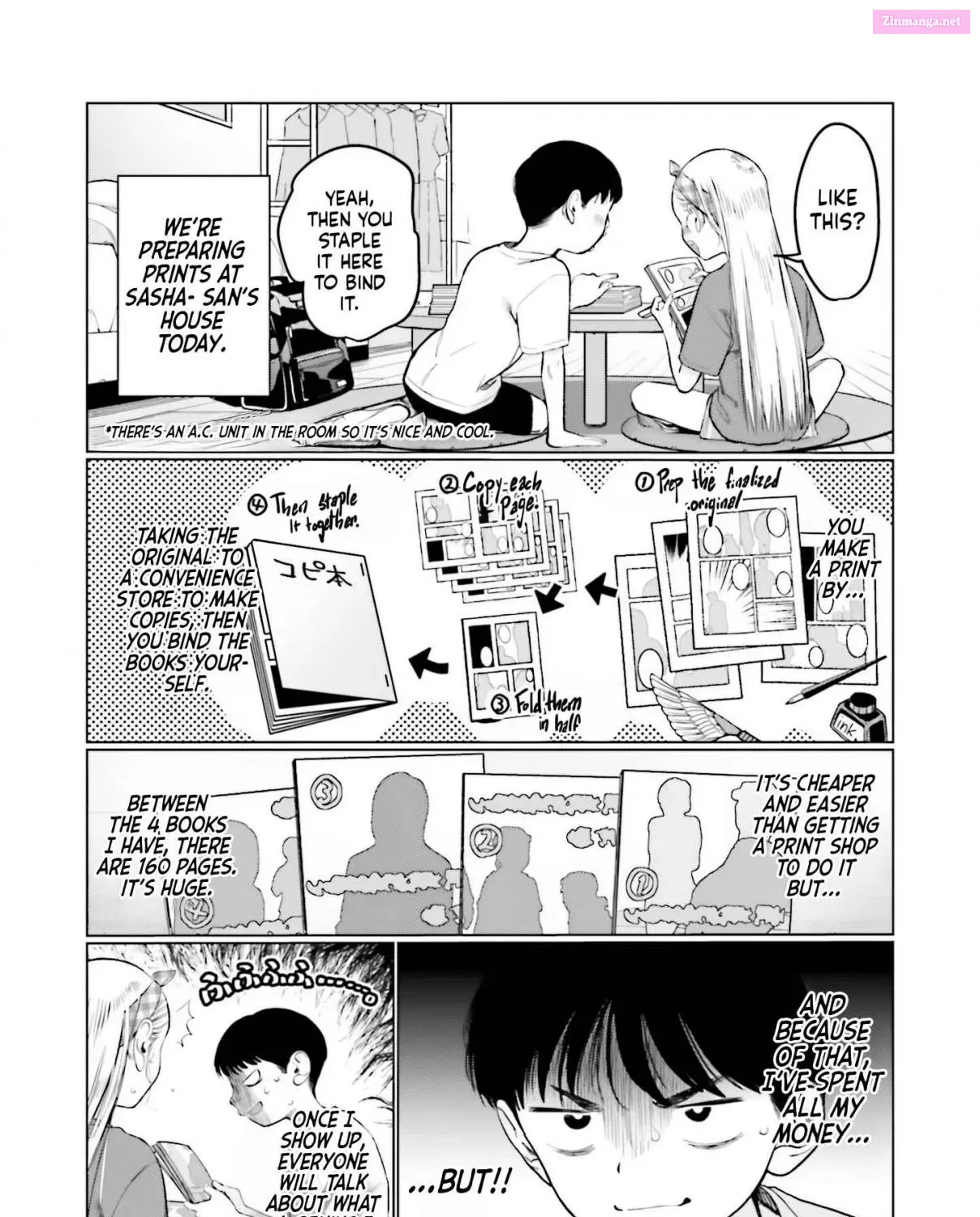 Sasha-chan to Classmate Otaku-kun Zinmanga X Chapter 47 Page 3