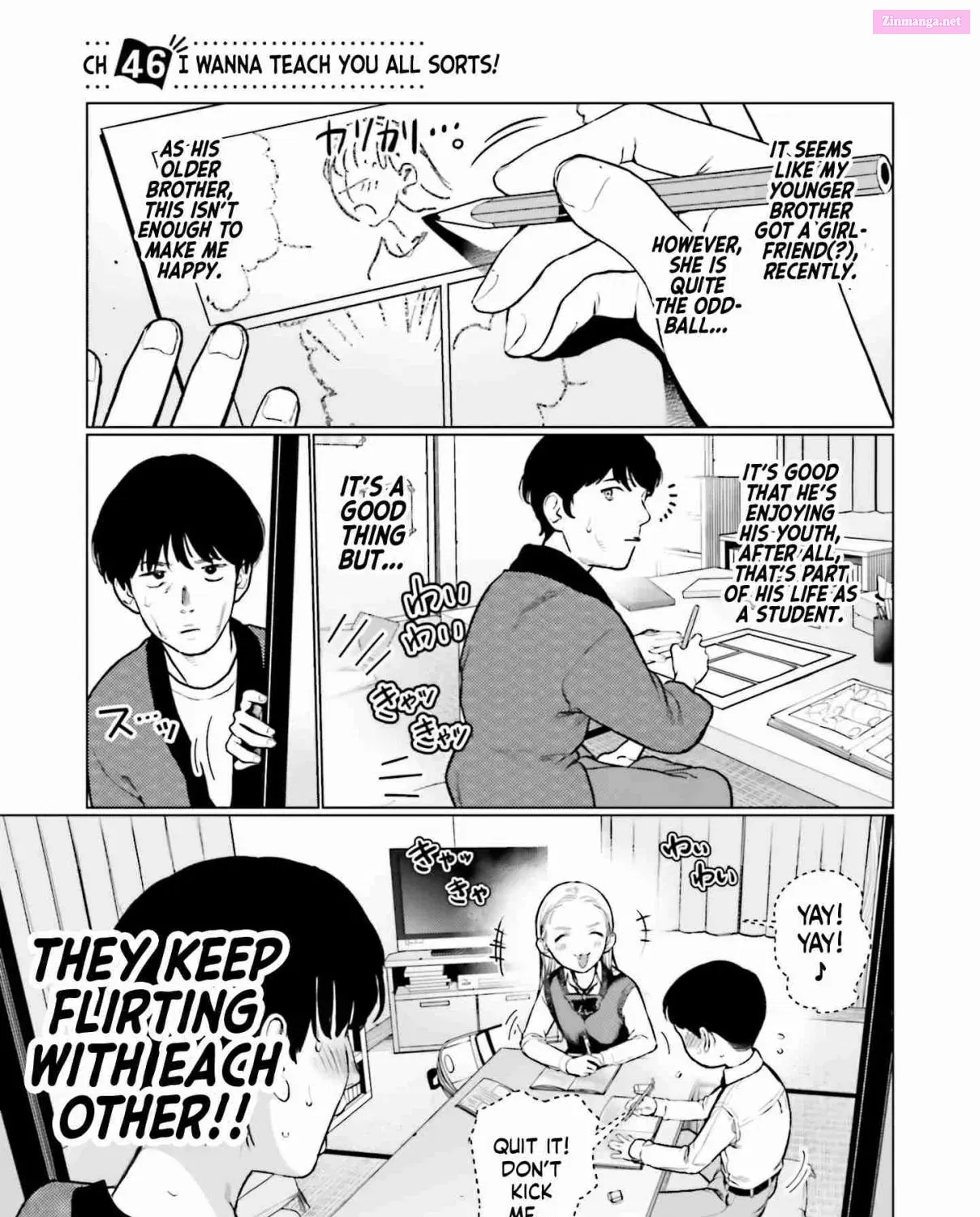 Sasha-chan to Classmate Otaku-kun Zinmanga X Chapter 46 Page 1