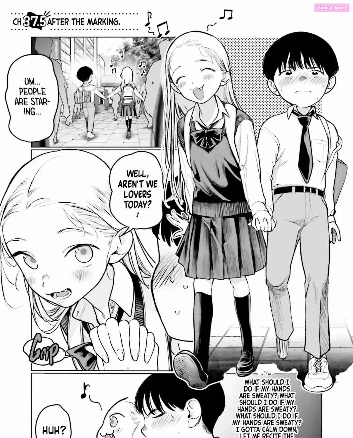 Sasha-chan to Classmate Otaku-kun Zinmanga X Chapter 37.5 Page 1