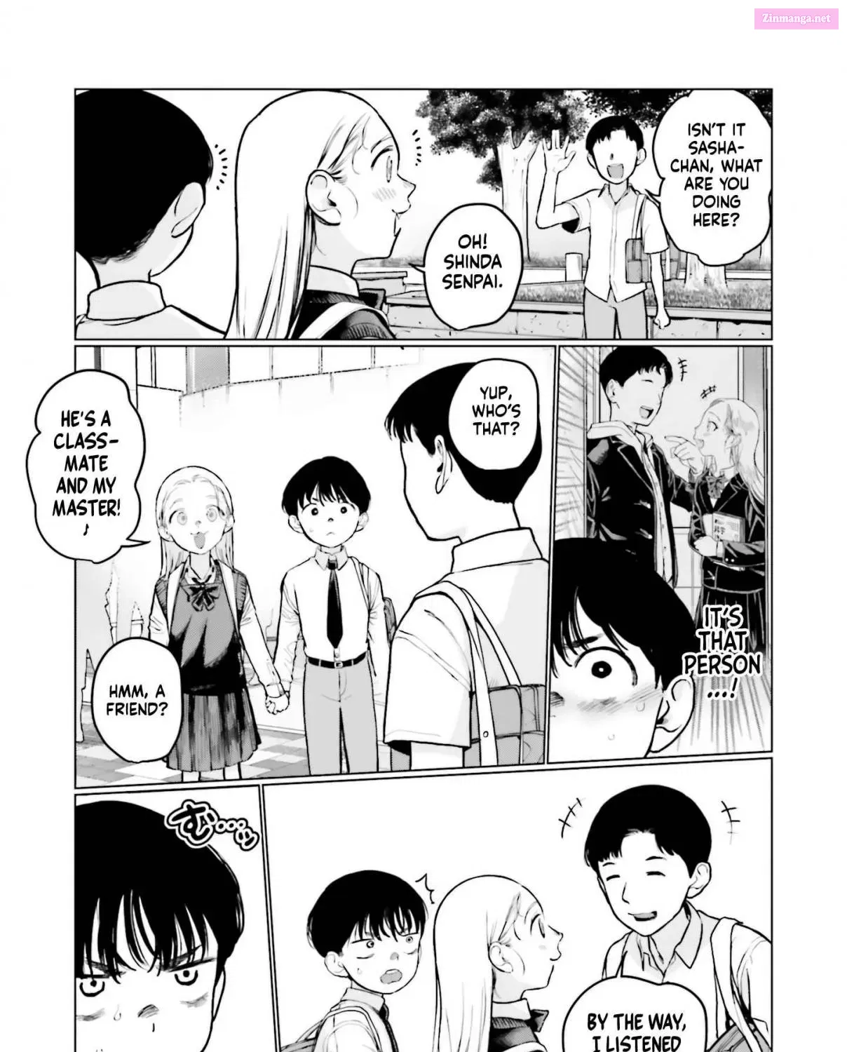 Sasha-chan to Classmate Otaku-kun Zinmanga X Chapter 37.5 Page 3