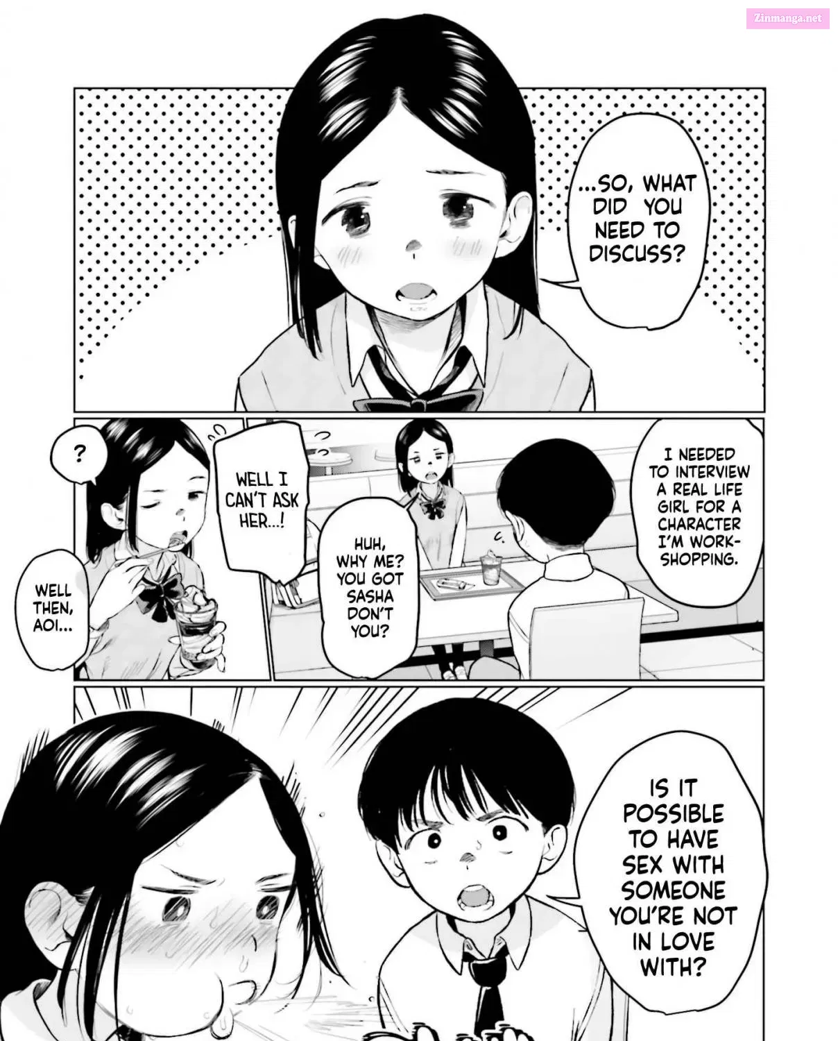 Sasha-chan to Classmate Otaku-kun Zinmanga X Chapter 36 Page 9