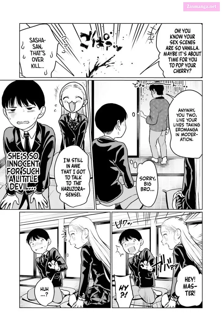 Sasha-chan to Classmate Otaku-kun Zinmanga X Chapter 22.7 Page 3
