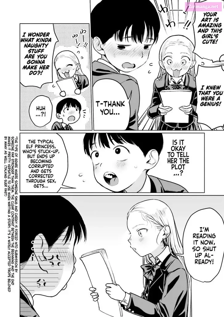Sasha-chan to Classmate Otaku-kun Zinmanga X Chapter 22.7 Page 6