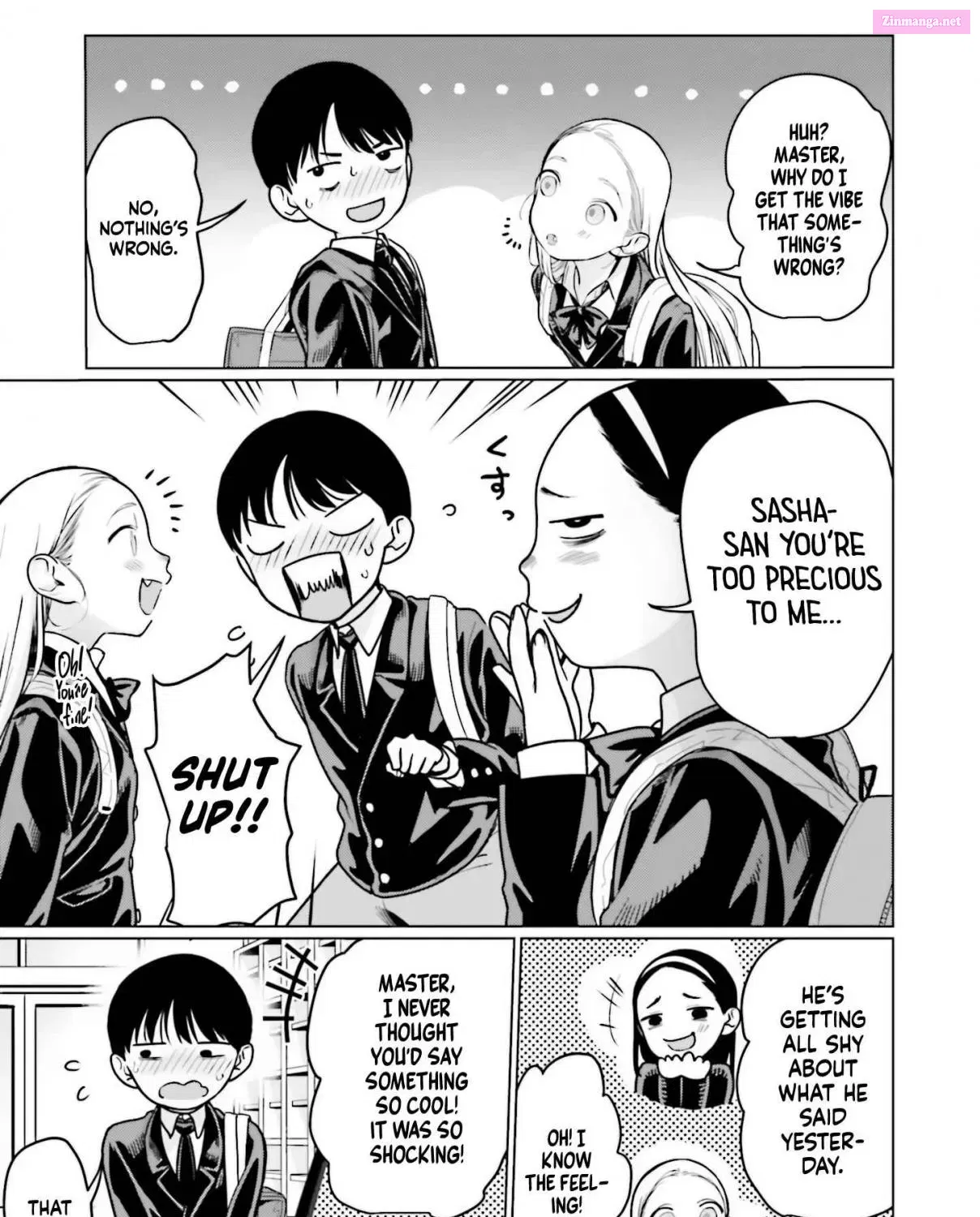 Sasha-chan to Classmate Otaku-kun Zinmanga X Chapter 22.2 Page 9