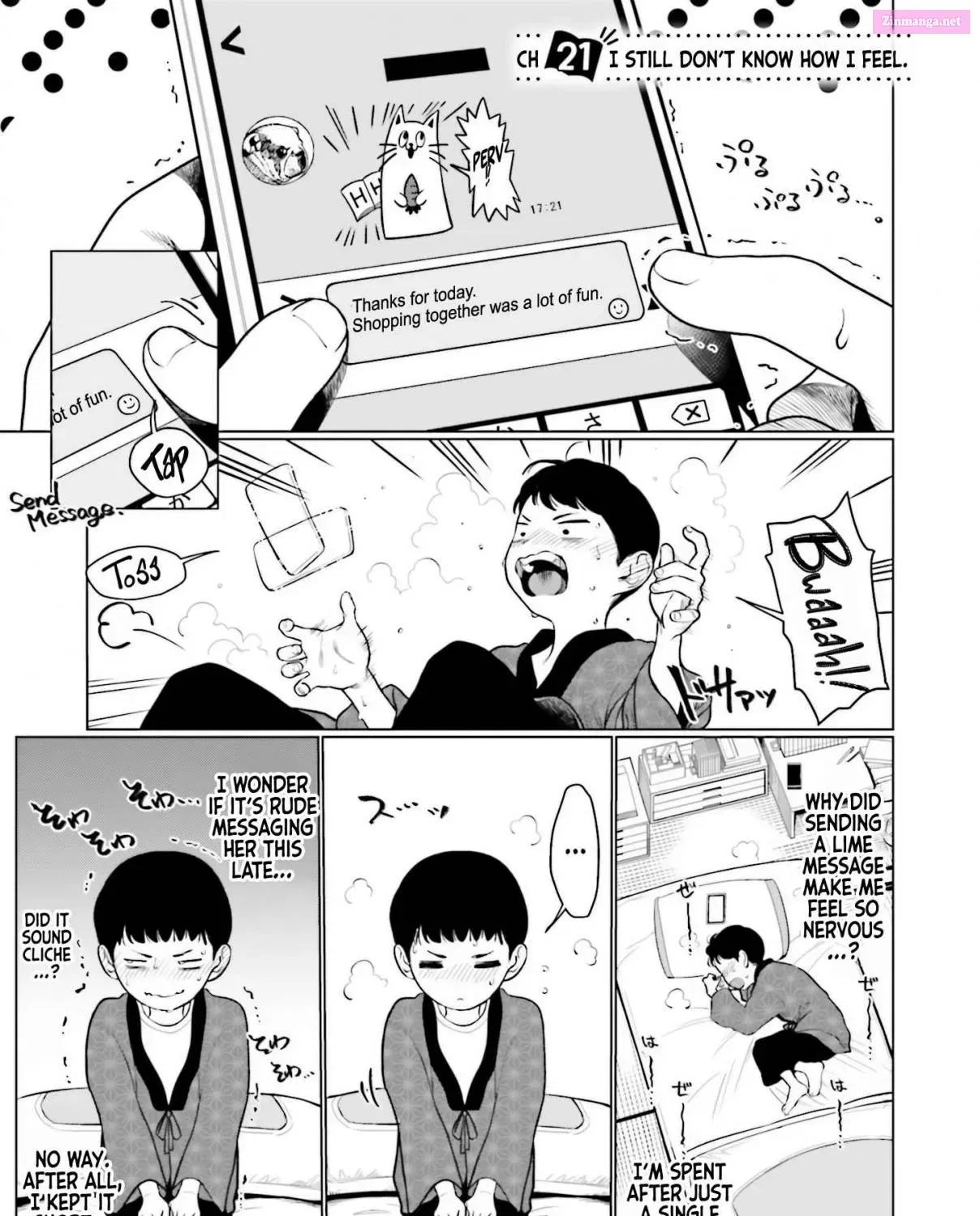 Sasha-chan to Classmate Otaku-kun Zinmanga X Chapter 21 Page 1