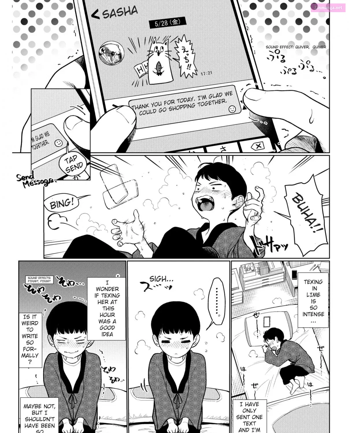 Sasha-chan to Classmate Otaku-kun Zinmanga X Chapter 18 Page 1