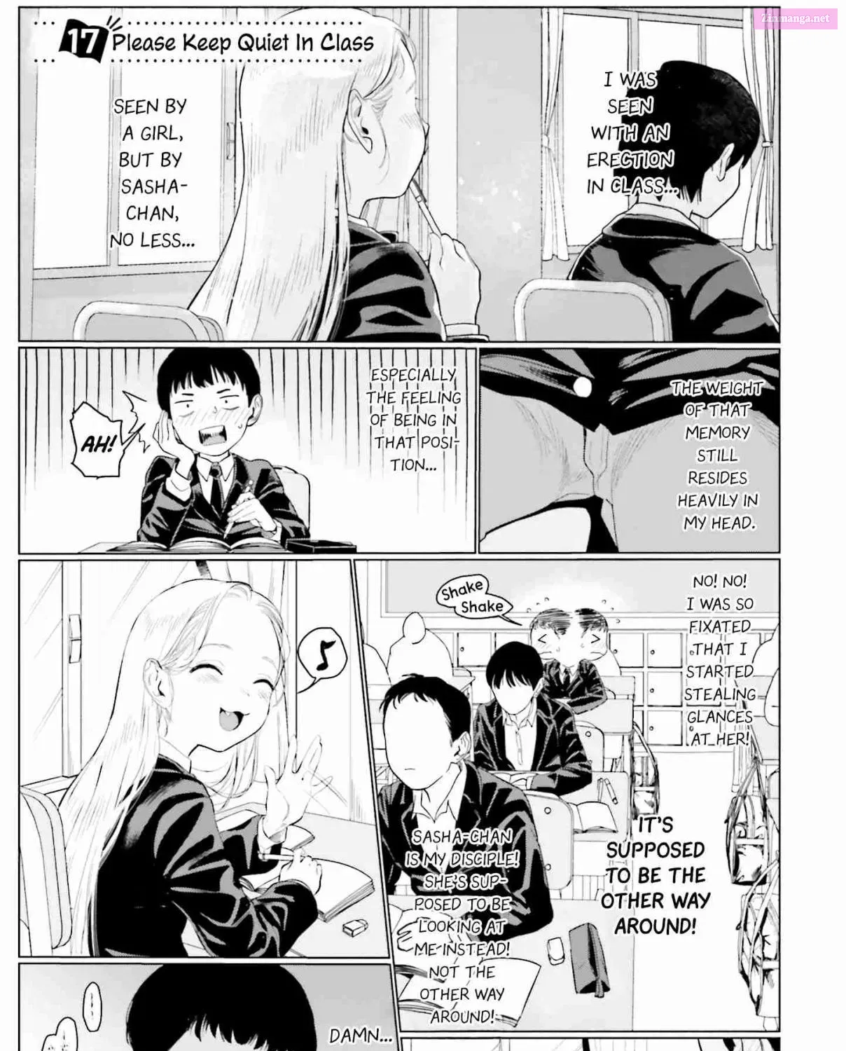 Sasha-chan to Classmate Otaku-kun Zinmanga X Chapter 17 Page 1