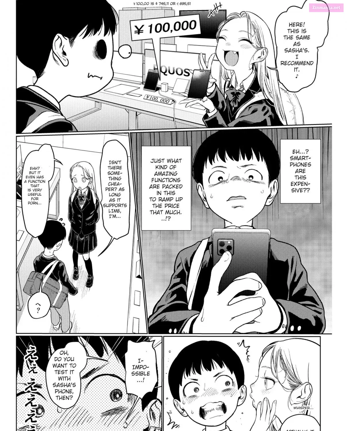 Sasha-chan to Classmate Otaku-kun Zinmanga X Chapter 11 Page 3