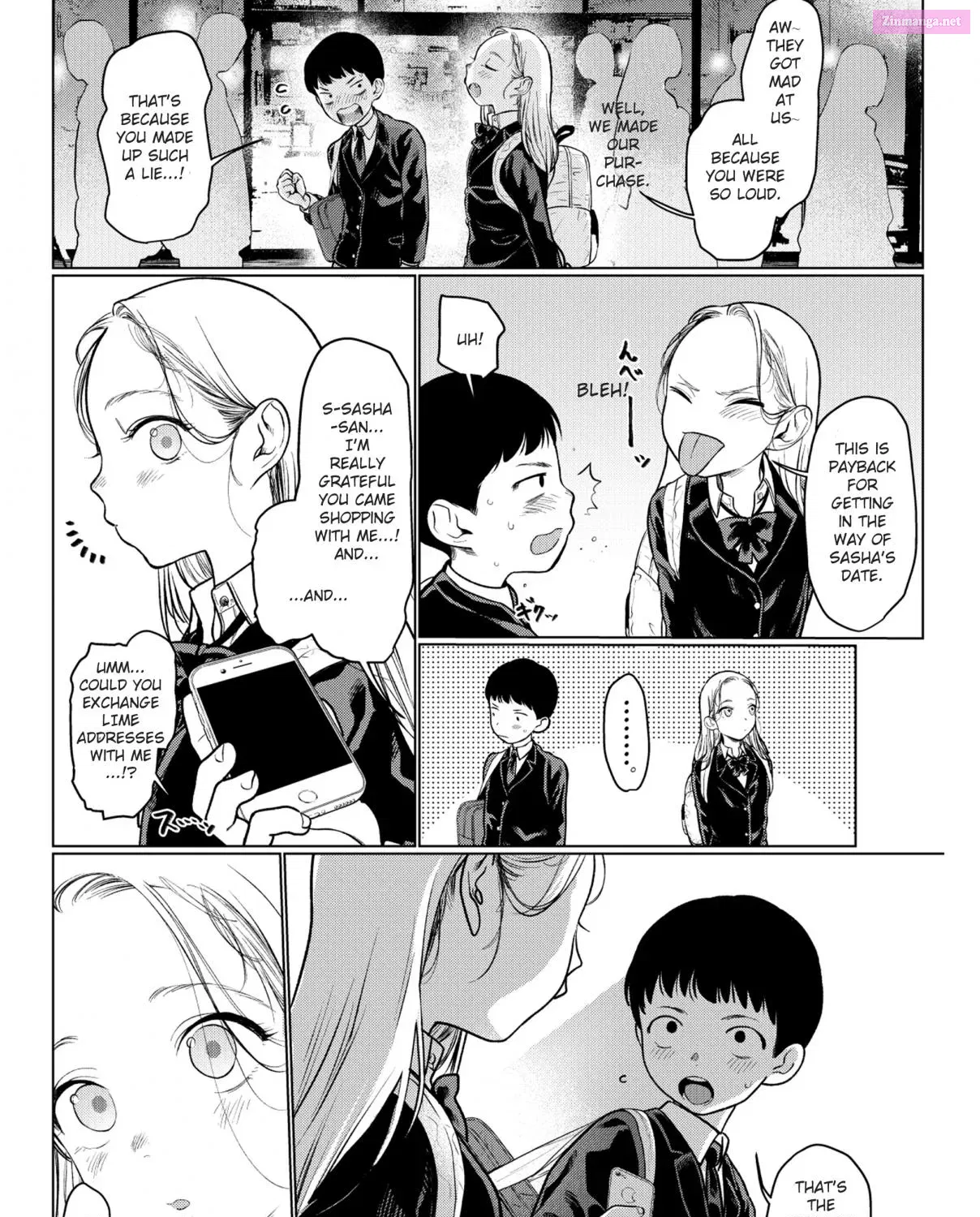 Sasha-chan to Classmate Otaku-kun Zinmanga X Chapter 11 Page 7