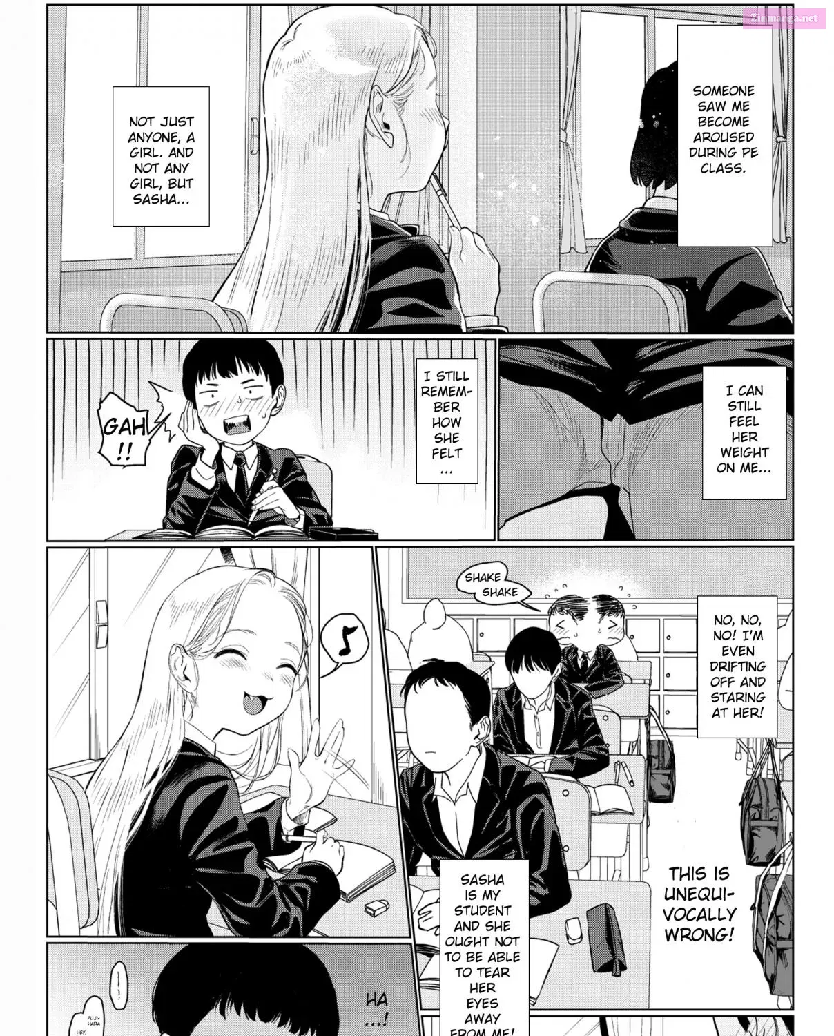 Sasha-chan to Classmate Otaku-kun Zinmanga X Chapter 8 Page 1