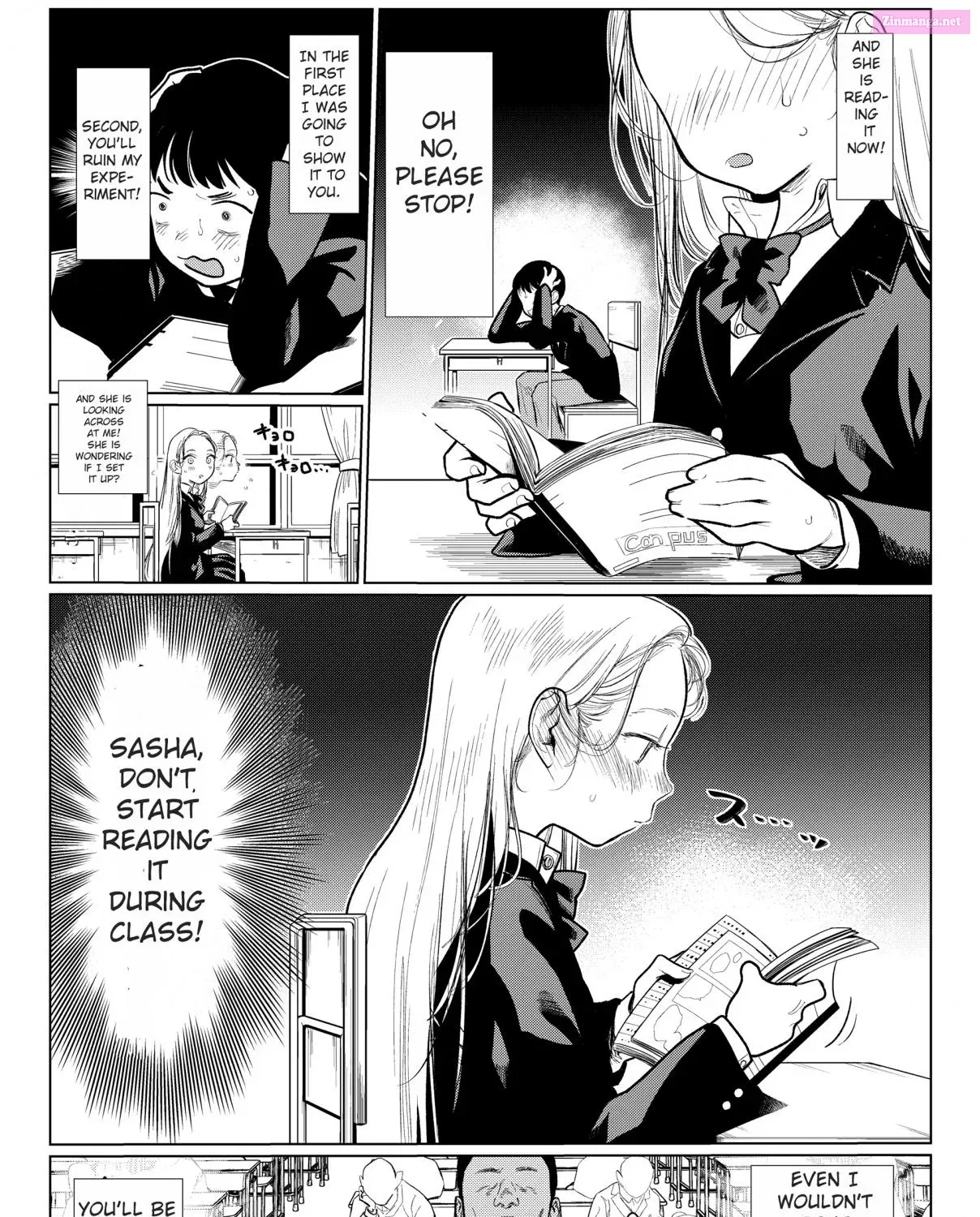 Sasha-chan to Classmate Otaku-kun Zinmanga X Chapter 7.5 Page 7