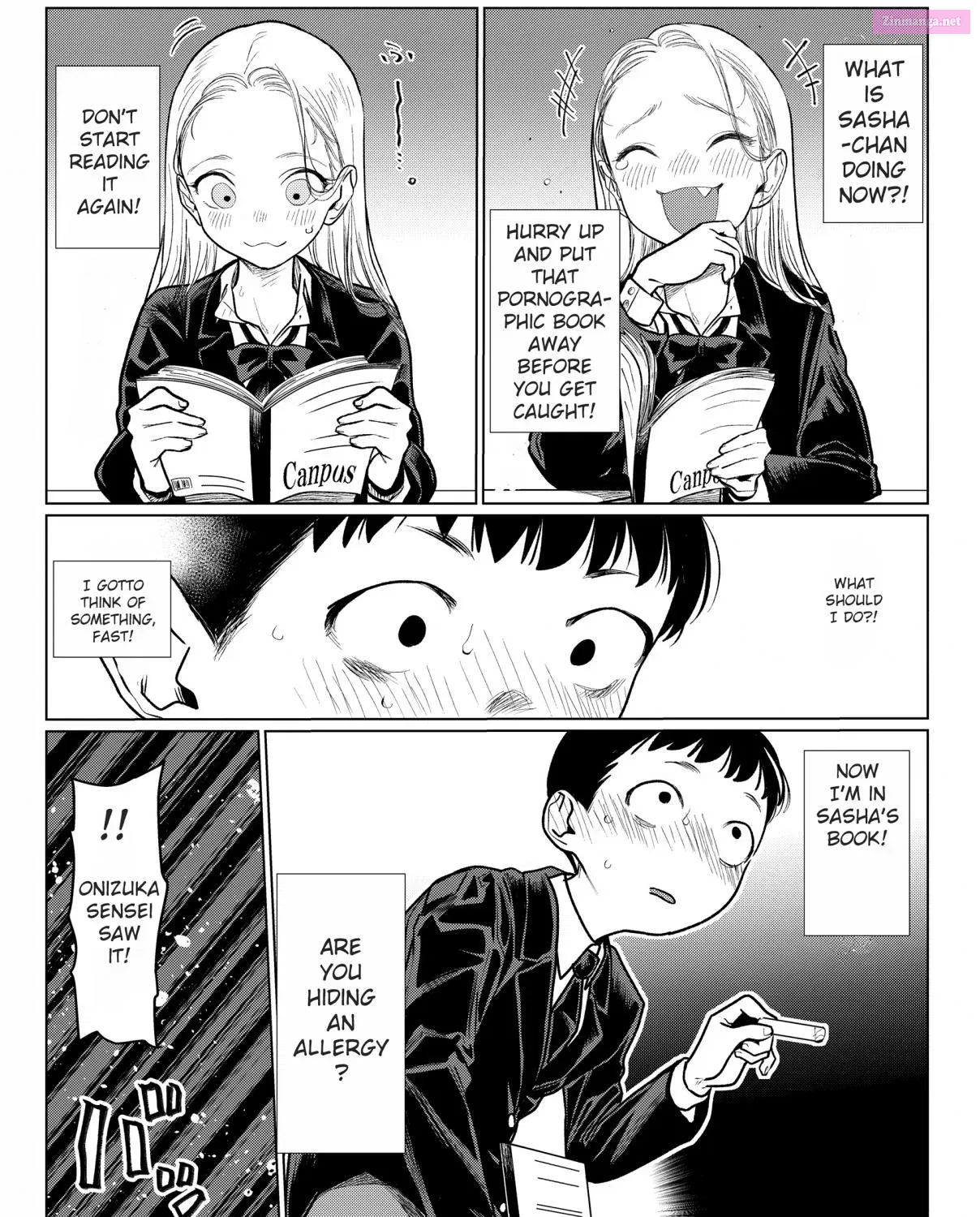Sasha-chan to Classmate Otaku-kun Zinmanga X Chapter 7.5 Page 13